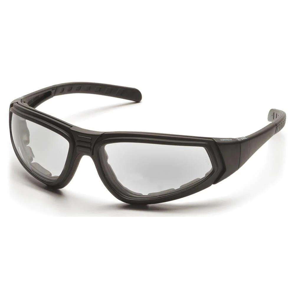 Pyramex XSG Goggle Black Frame Clear Anti-Fog Lens - KTF Painting Interior Exterior