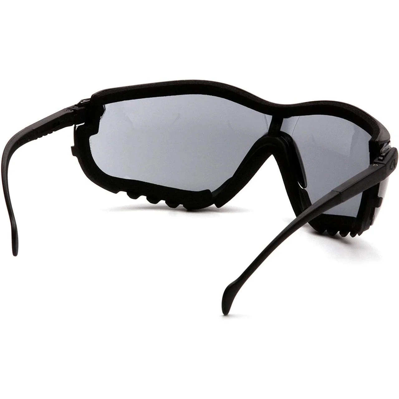 Pyramex V2G Safety Glasses/Goggles Black Frame Gray Anti-Fog Lens - KTF Painting Interior Exterior