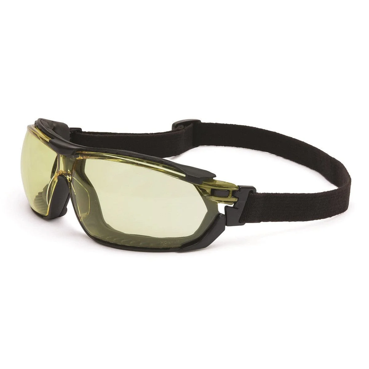 Uvex Tirade Safety Glasses/Goggle Black Frame Amber Anti-Fog Lens - KTF Painting Interior Exterior