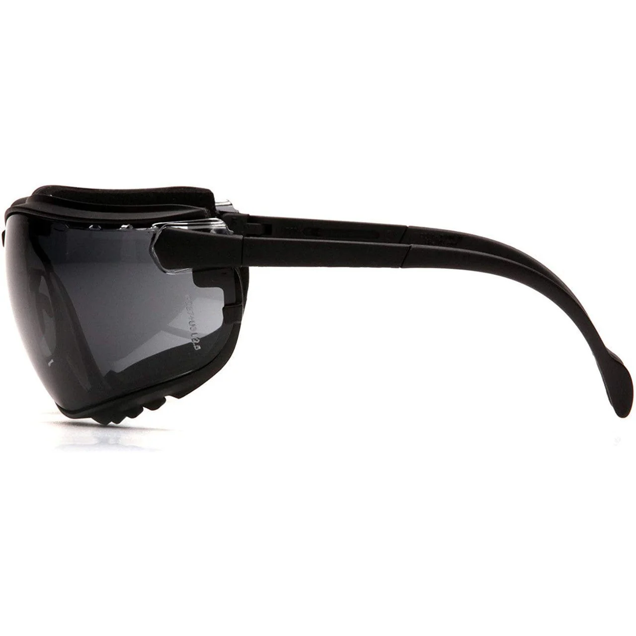 Pyramex V2G Safety Glasses/Goggles Black Frame Gray H2MAX Anti-Fog Lens - KTF Painting Interior Exterior
