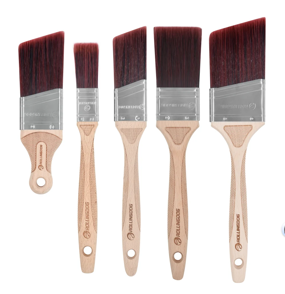 DOBERMAN™ 5-Piece Paint Brush Set – Professional Quality Painting Tools - KTF Painting Interior Exterior